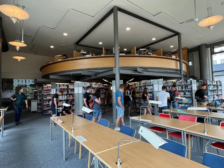 Exkursion an die OTH Amberg mit Bibliotheksführung – Bild