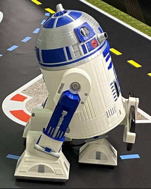 r2d2 gedruckt